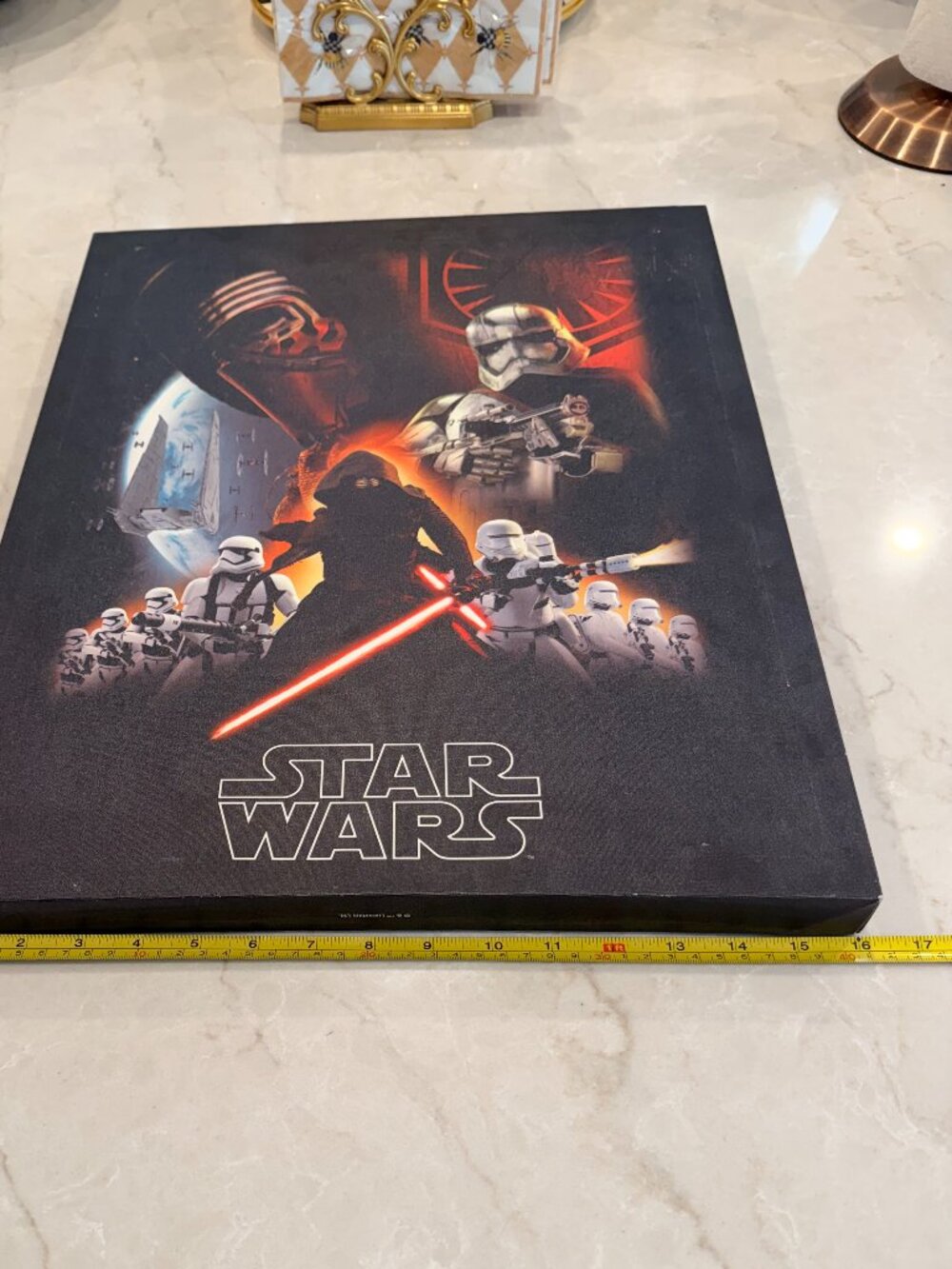 Starwars Villan Print On Canvas - Picture 4 of 5